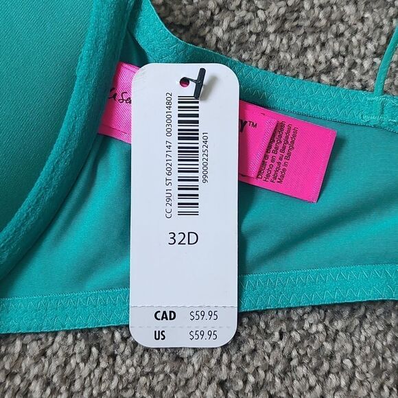 New With Tag La Senza Size 32D Beyond Sexy Classic Plunge Front-Close Bra - Picture 9 of 11